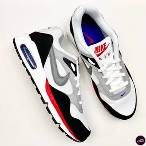 NIKE Men's White Cool Grey Air Max Correlate Sneakers 511416-104 size 9 Shoes